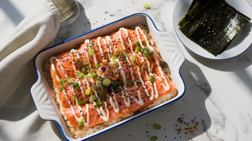 Sushi Salmon Bake 3