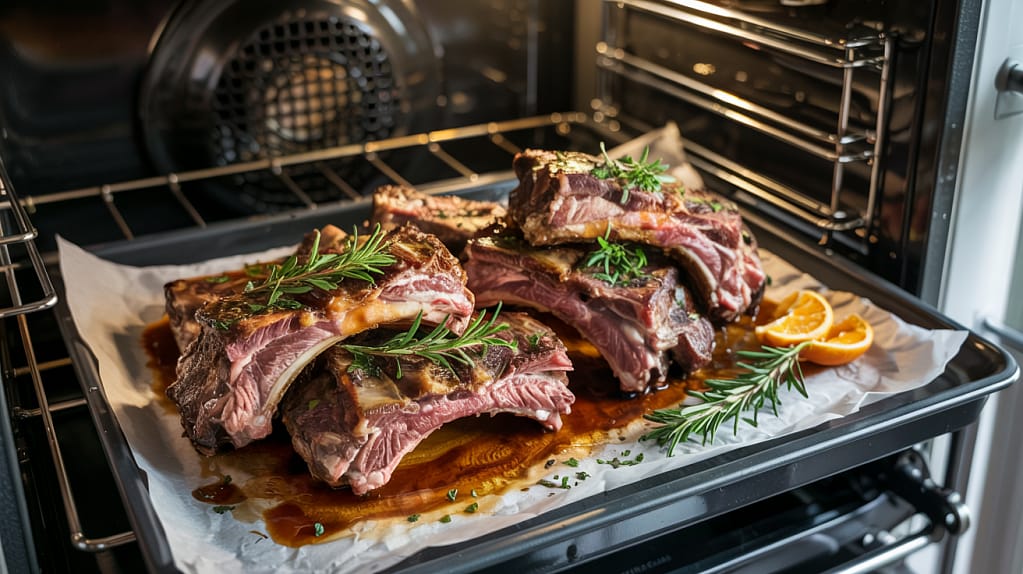 Beef Ribs in Oven .