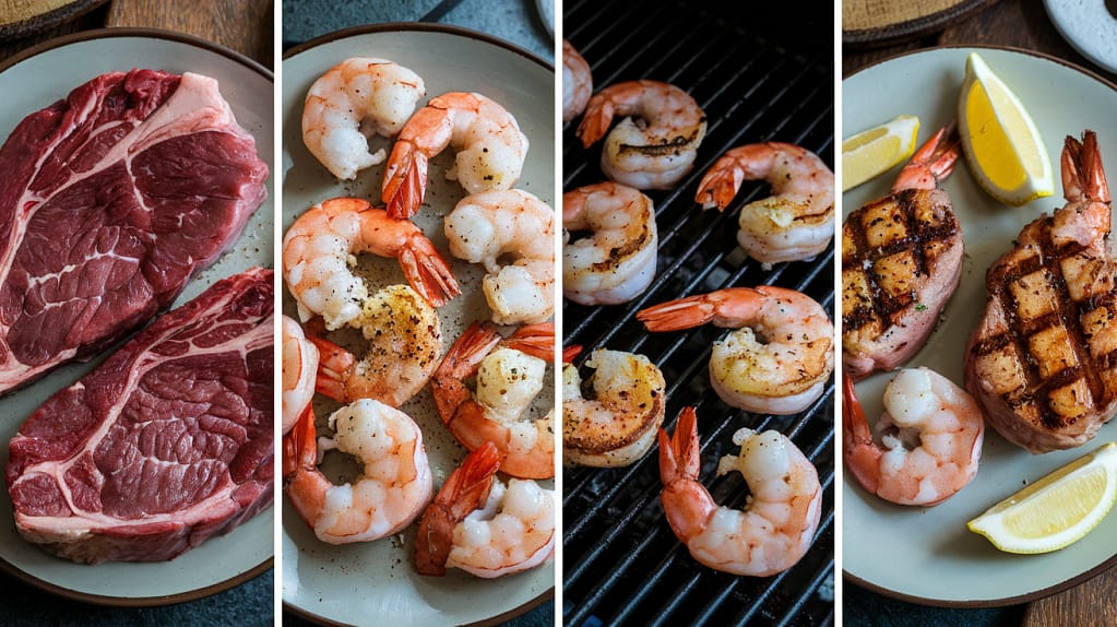 Steak and Shrimp 19