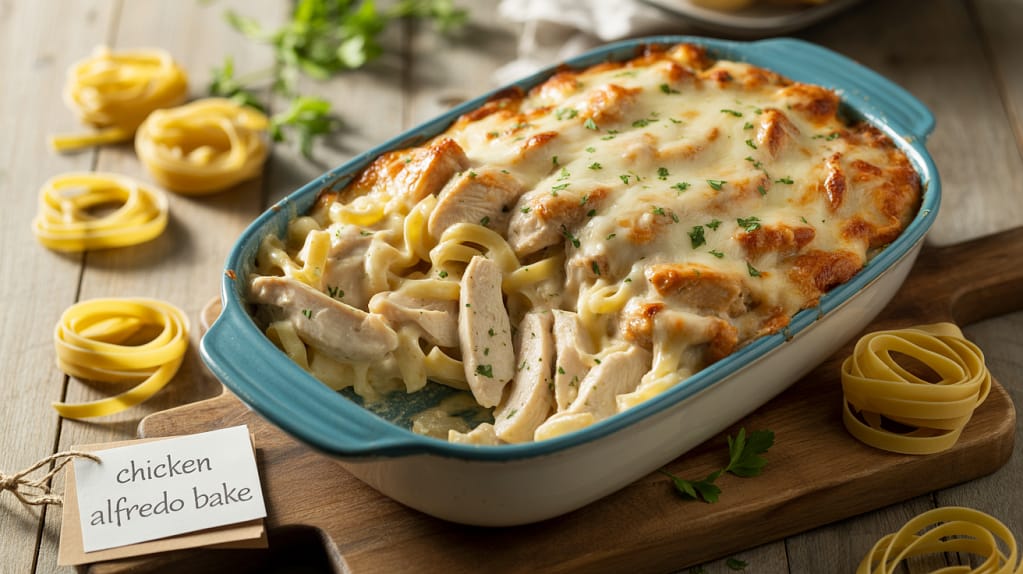 Chicken Alfredo Bake 15