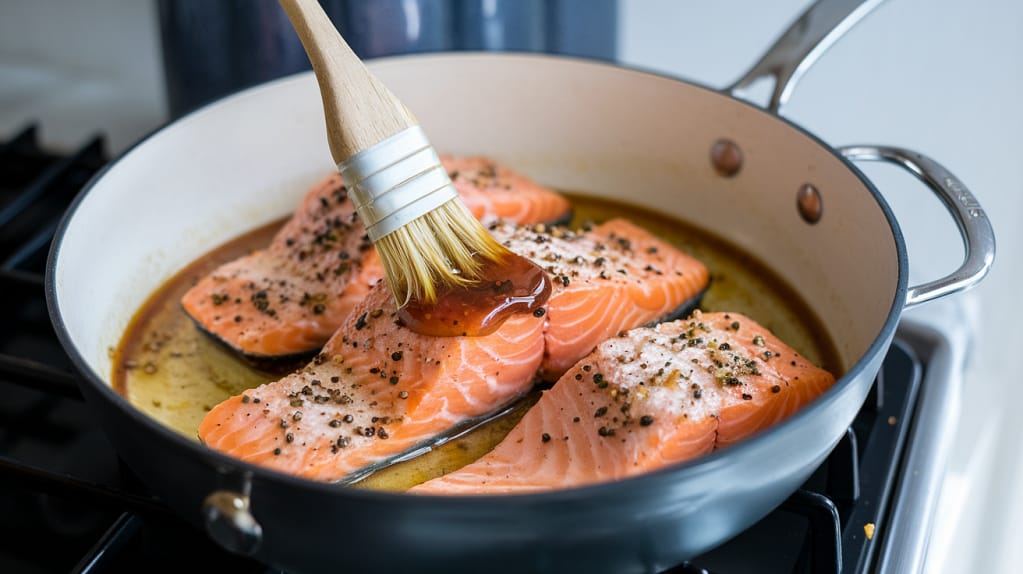 honey glazed salmon 13