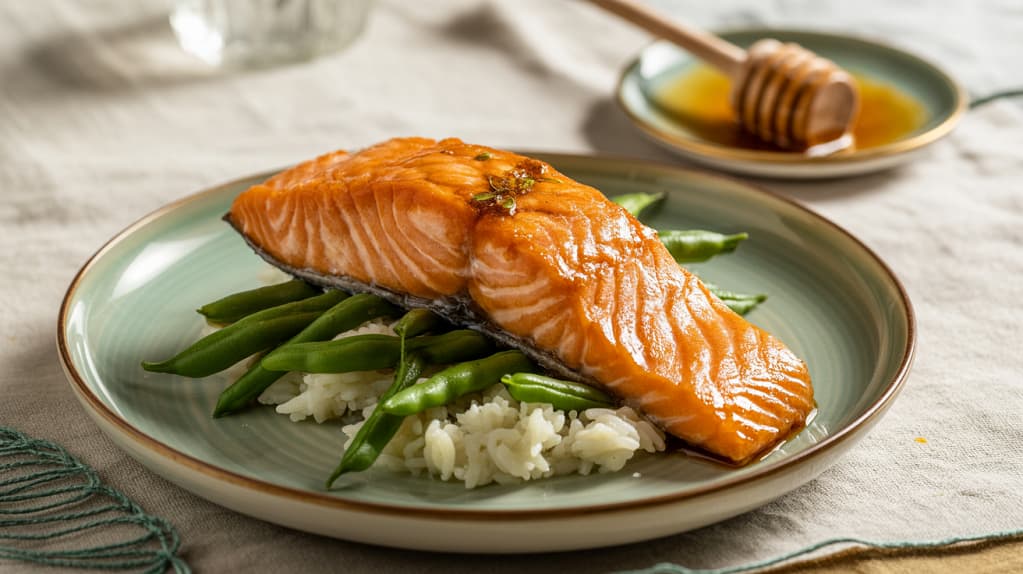 honey glazed salmon 6