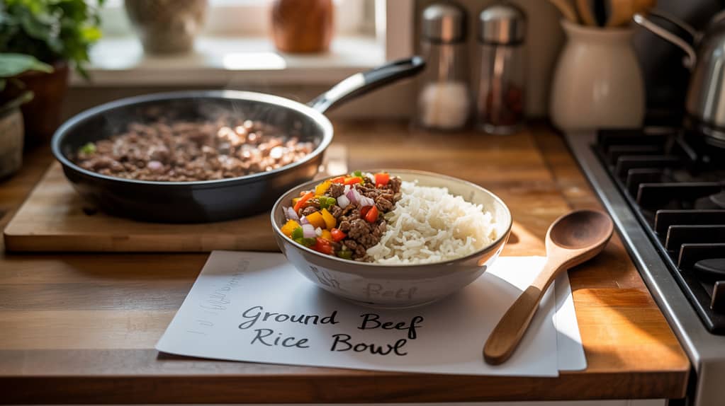 recipes with ground beef and rice 12