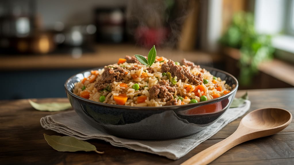recipes with ground beef and rice 2