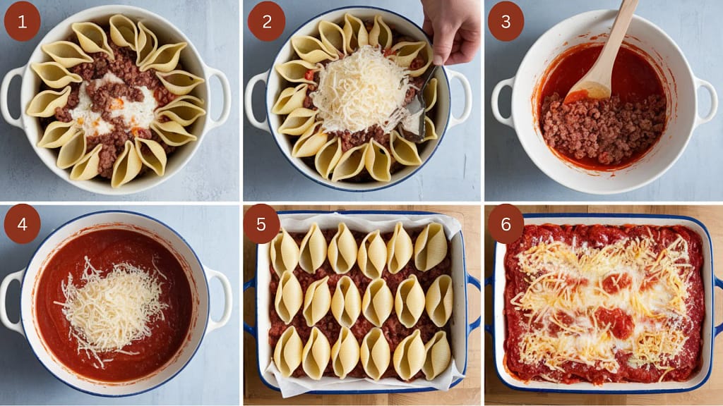 Ricotta Beef Stuffed Shells 19