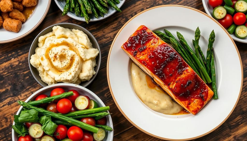 Bourbon Salmon Side Dishes Bourbon Salmon Side Dishes