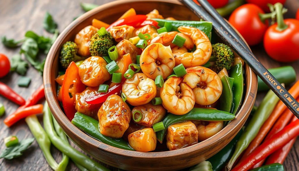 Chicken and Shrimp Stir Fry Recipes Chicken and Shrimp Stir Fry Recipes