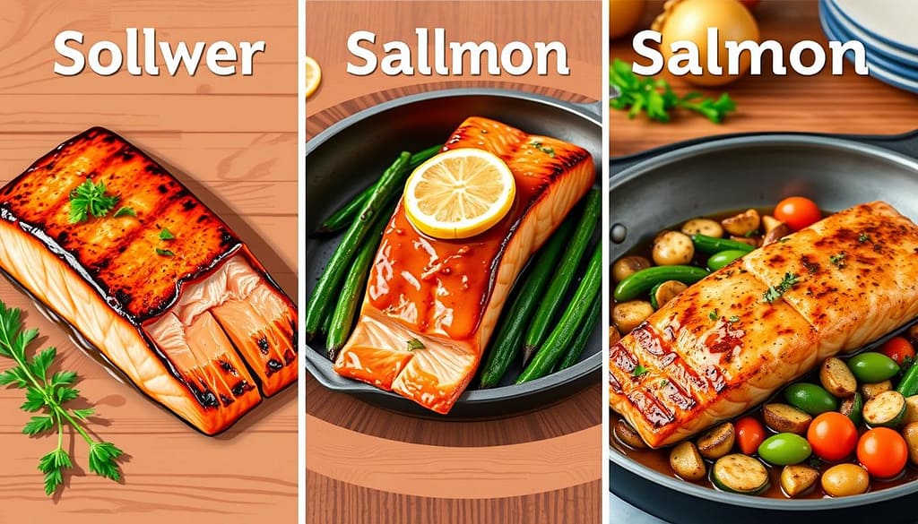 Cooking Salmon Methods Comparison Cooking Salmon Methods Comparison
