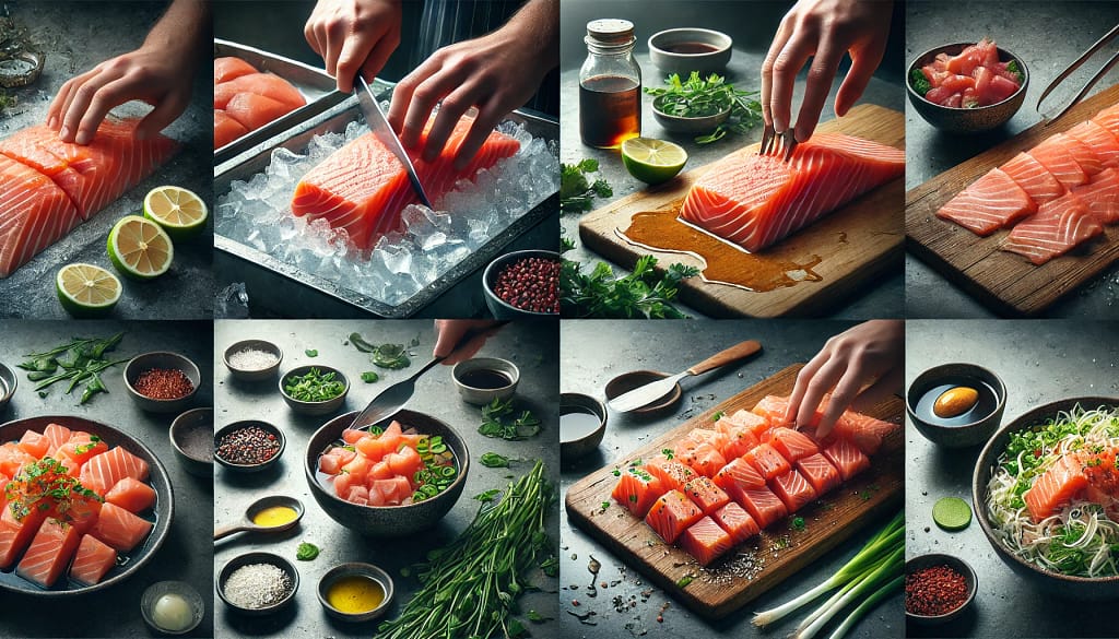 salmon poke bowl recipe