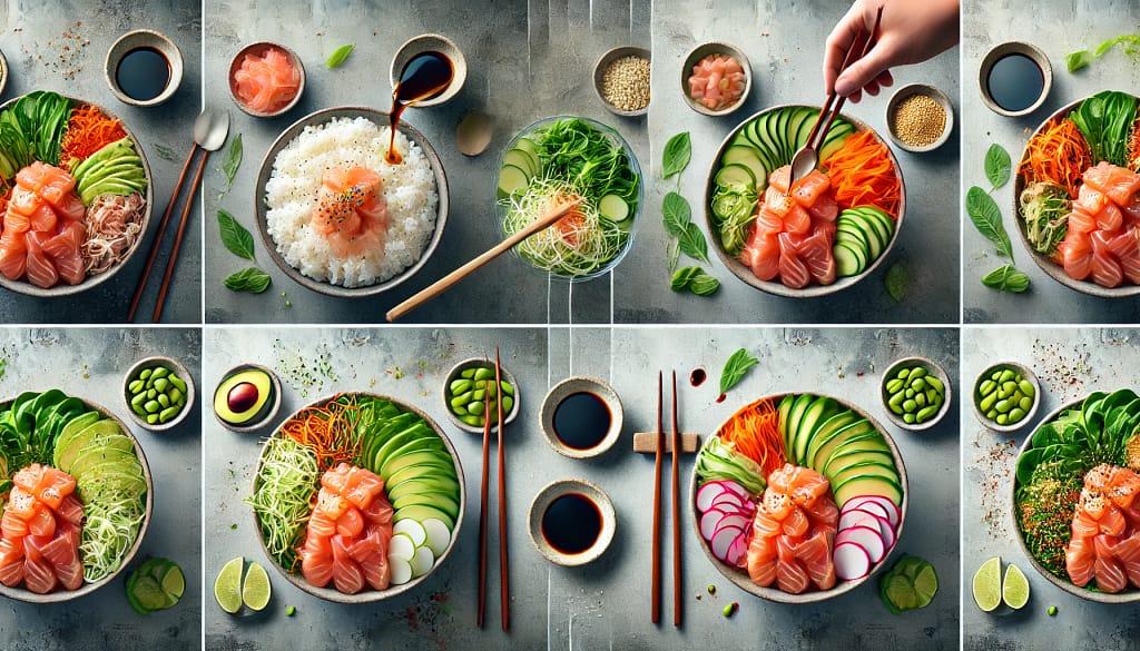 salmon poke bowl recipe