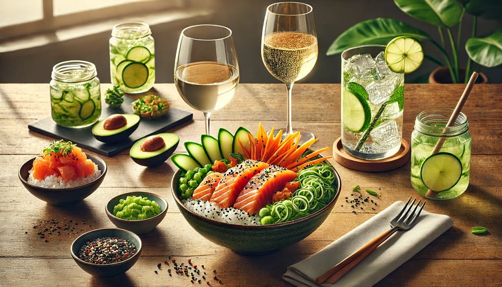 salmon poke
