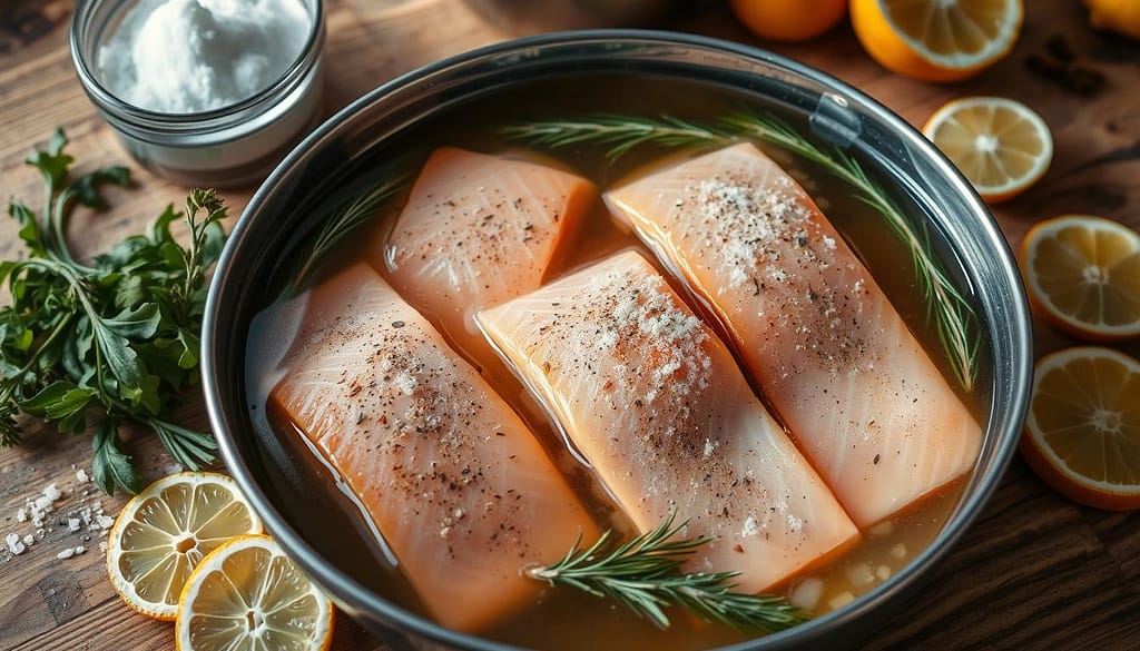 Salmon Brining Process Salmon Brining Process
