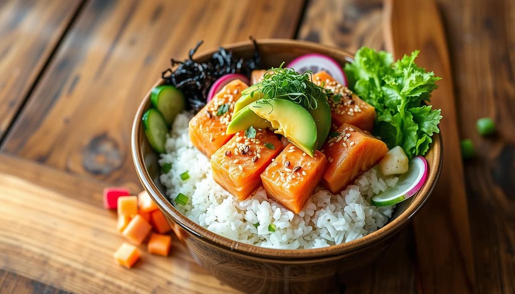 Salmon Poke Bowl Recipe Salmon Poke Bowl Recipe