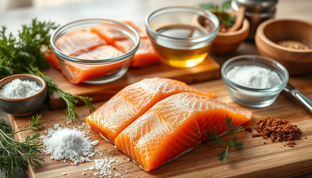 Salmon Preparation for Smoking Salmon Preparation for Smoking