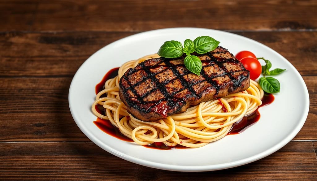 Steak and Pasta Plating Techniques Steak and Pasta Plating Techniques