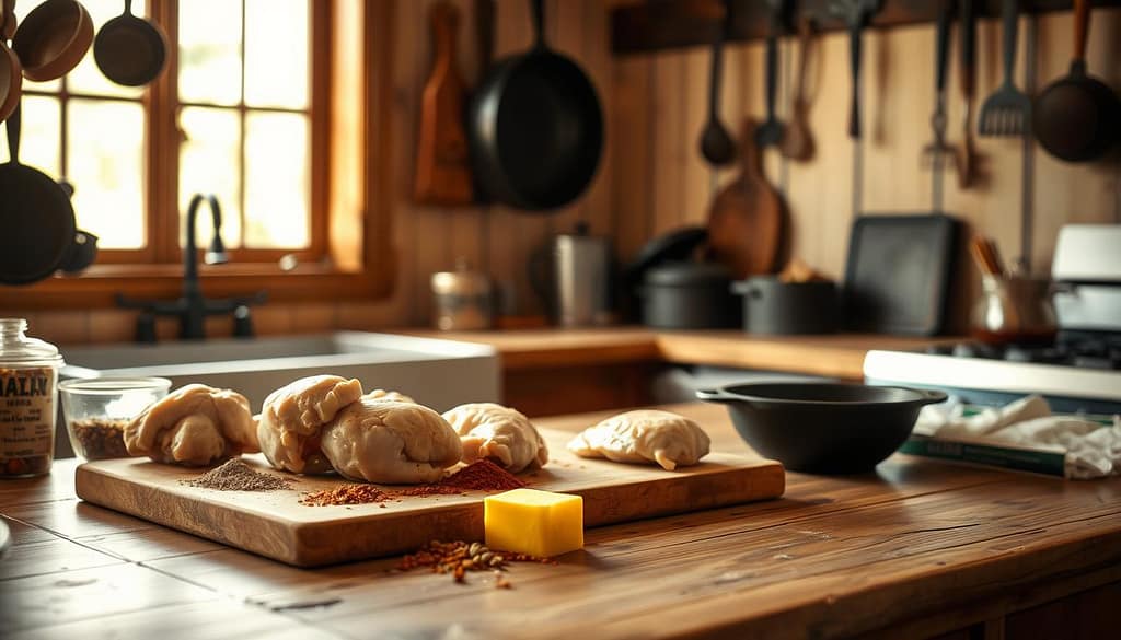 Cowboy Butter Chicken Preparation Cowboy Butter Chicken Preparation